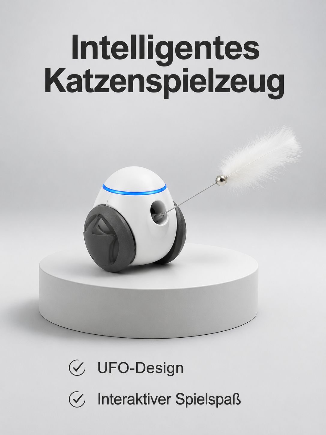Intelligentes interaktives Katzenspielzeug
