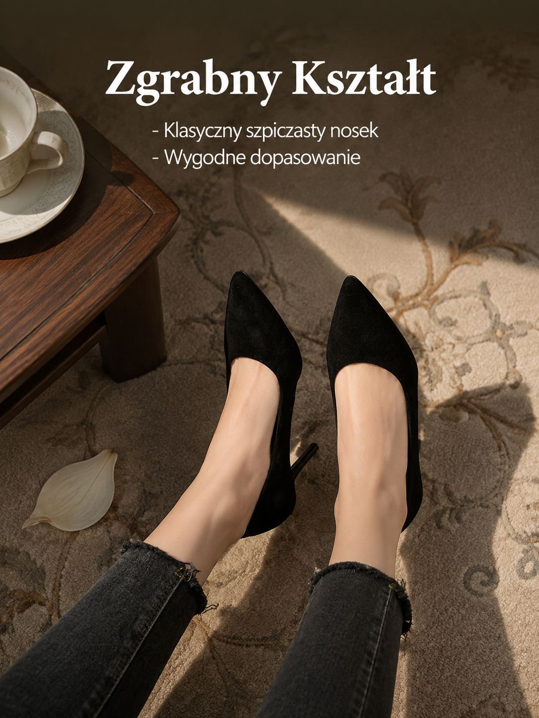 Eleganckie damskie buty wizytowe