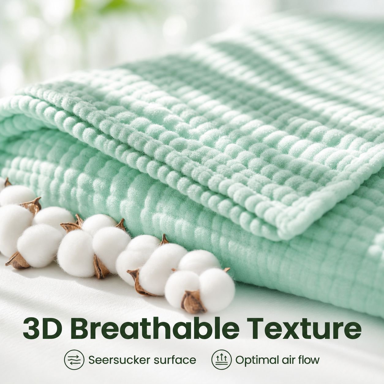 Soft and Lightweight Cotton Gauze Summer Blanket – Adult Towel Blanket and Bath Towel