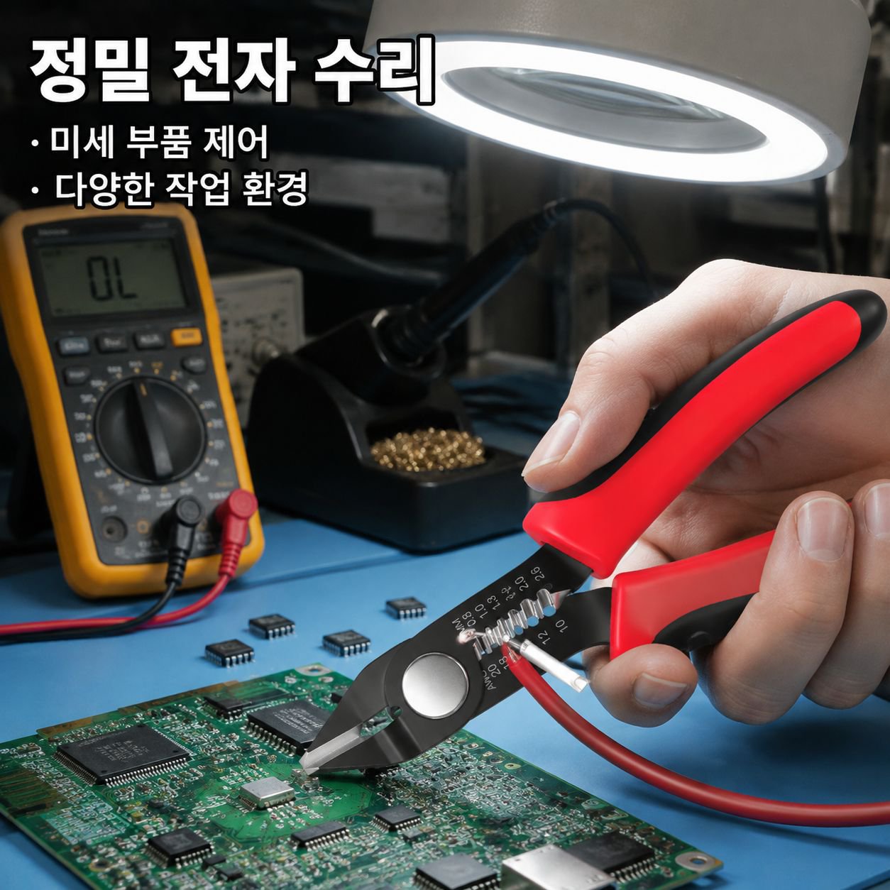 미니 다기능 니들 노즈 플라이어