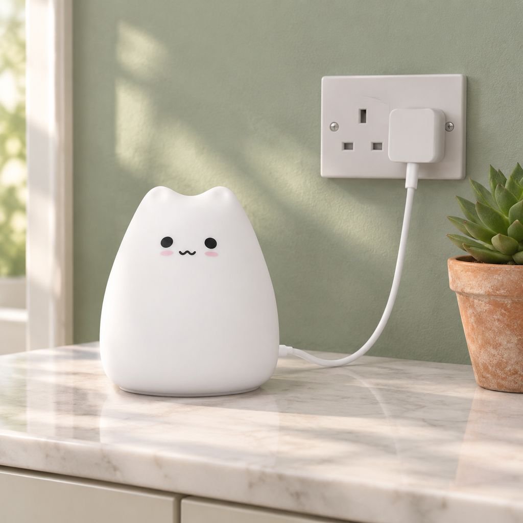 Safe and cute bedside lamp for toddlers