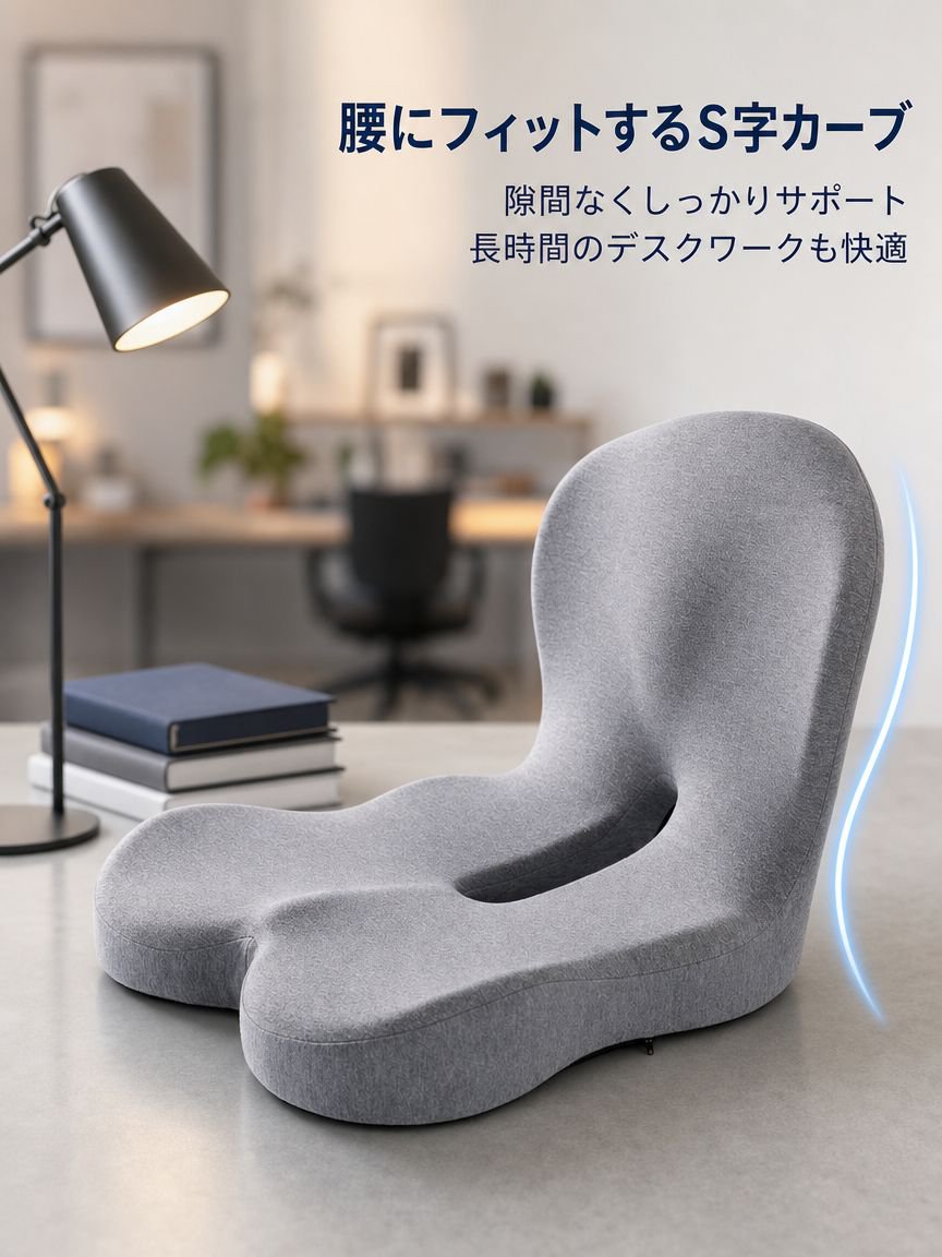 一体型チェアクッション