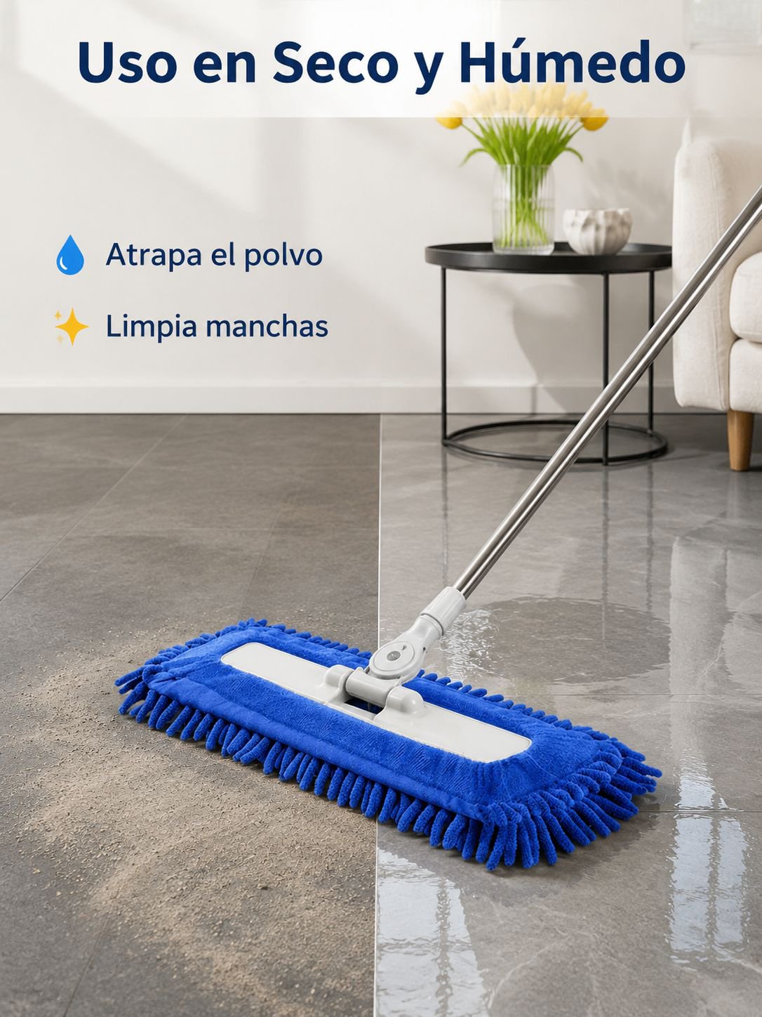 Mopa plana para el hogar