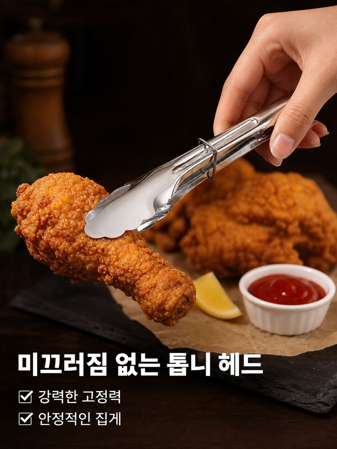 [알럽하우스] 올스텐 치킨집게 2P