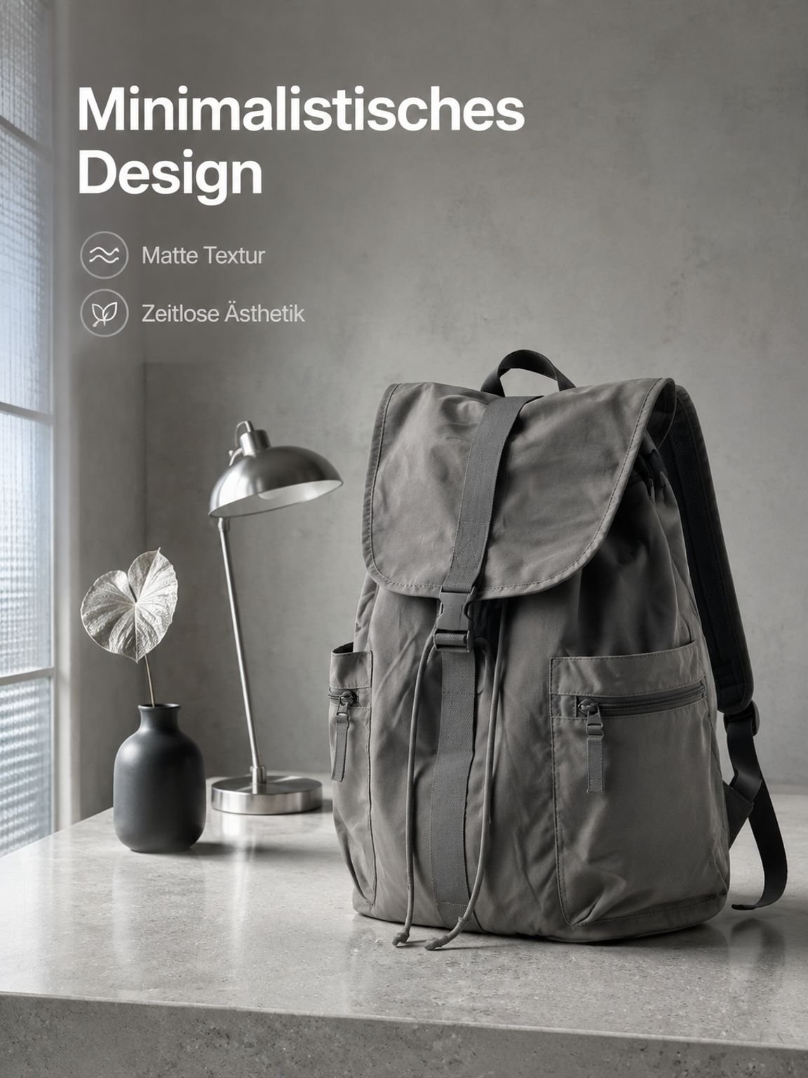 Großer Outdoor-Nylonrucksack, geeignet für Schule und Wandern