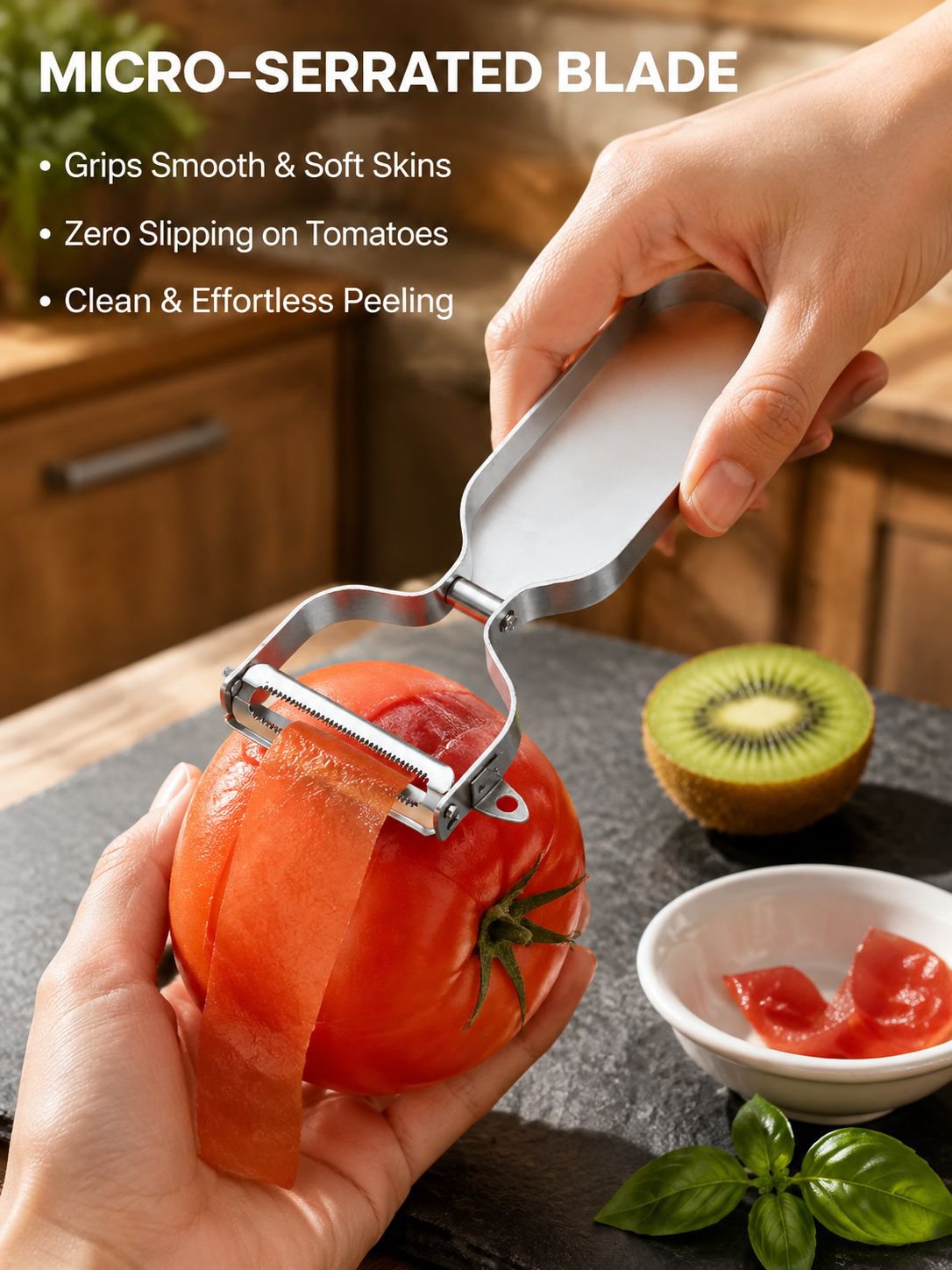 Fruit and vegetable peeling tools