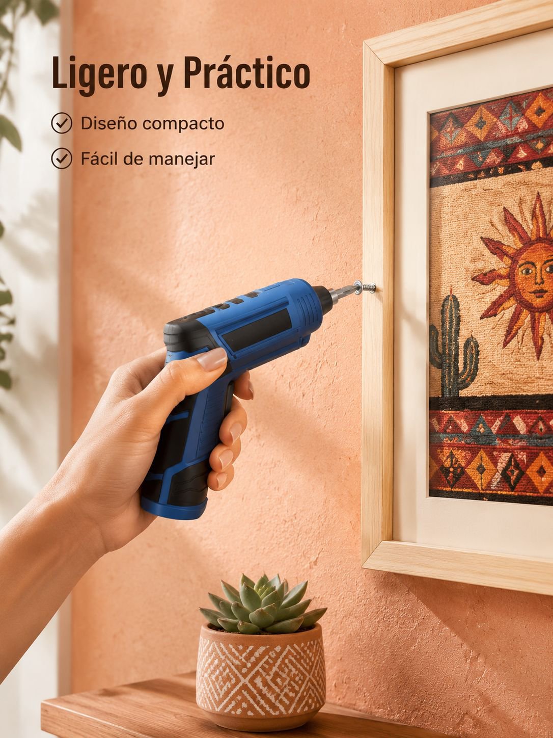 Mini Destornillador Eléctrico Recargable para Uso Doméstico con Set de Herramientas