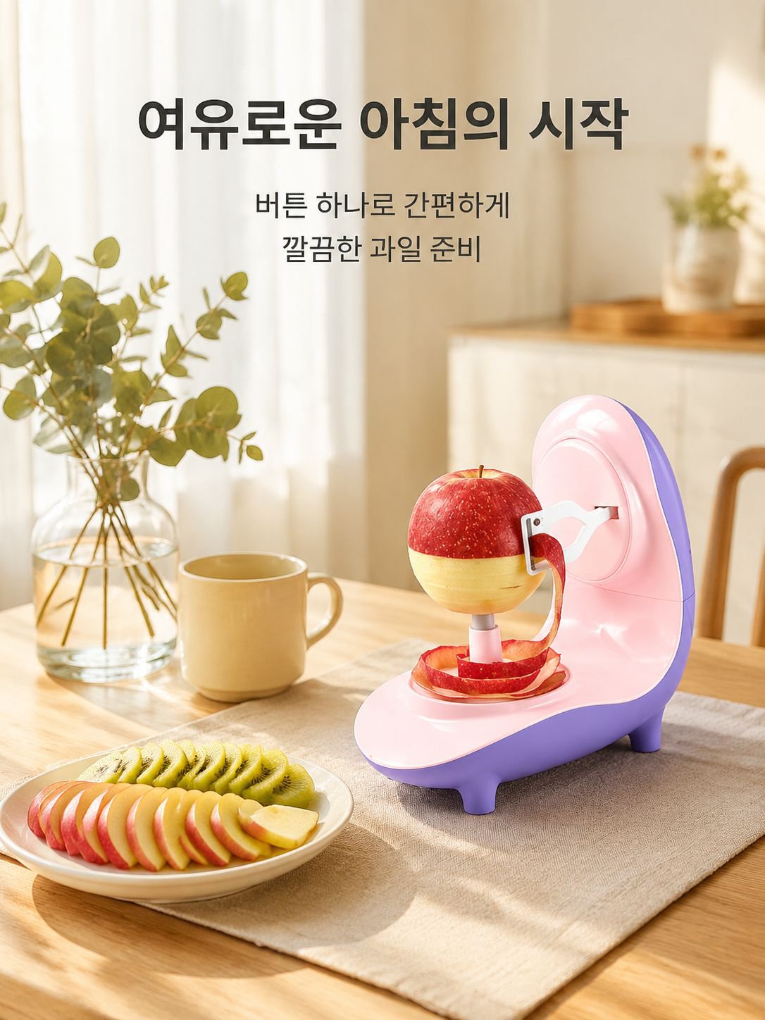 자동 과일 껍질 벗기기