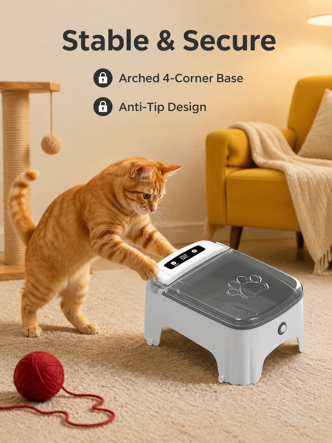 Smart pet sensor feeder