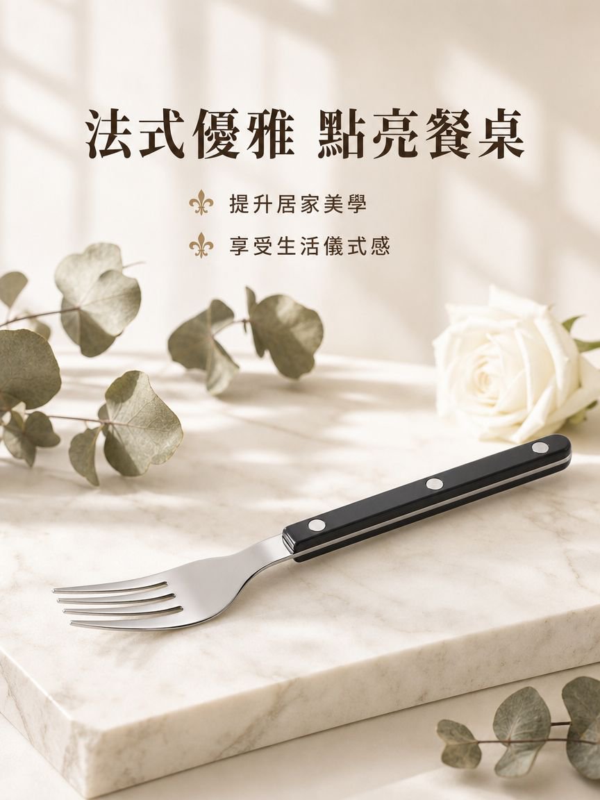 法國風格餐具叉