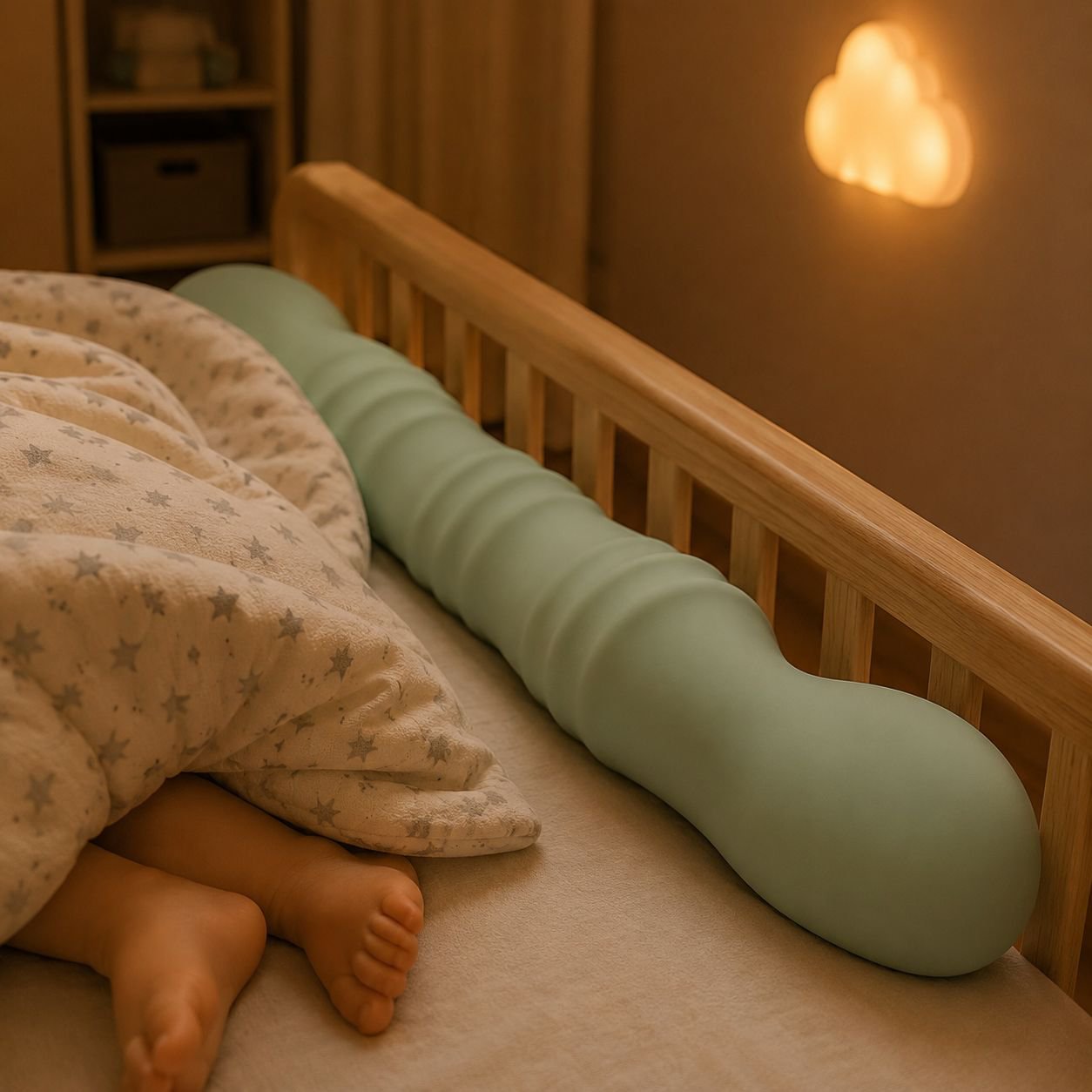 Cute seahorse pillow for expecting mothers