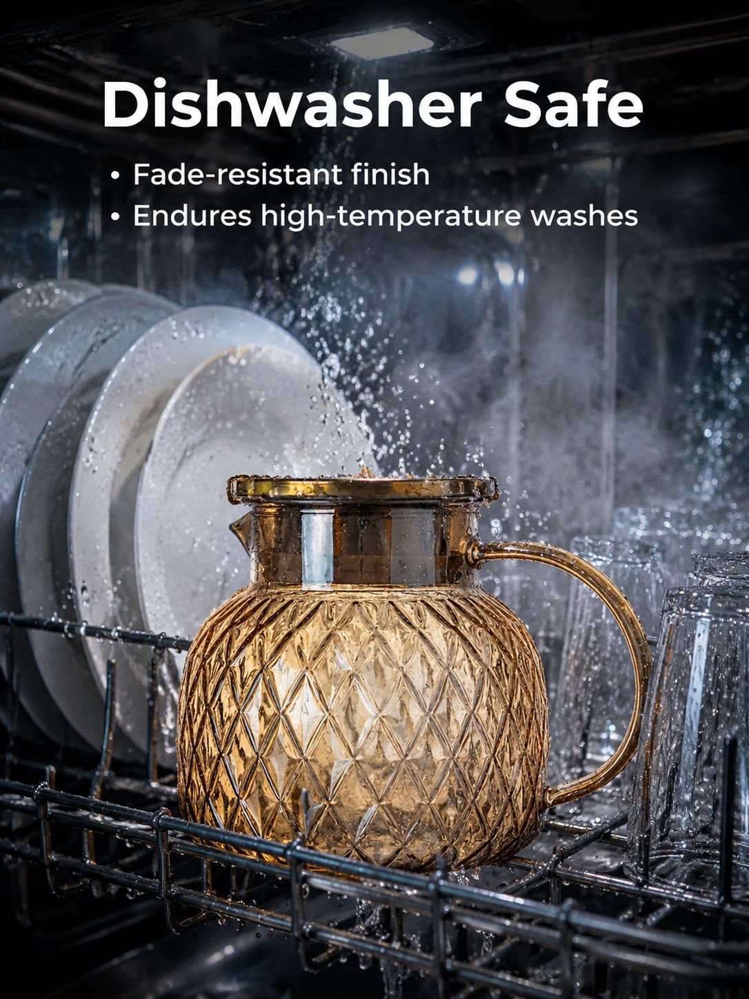 High borosilicate heat-resistant glass teapot