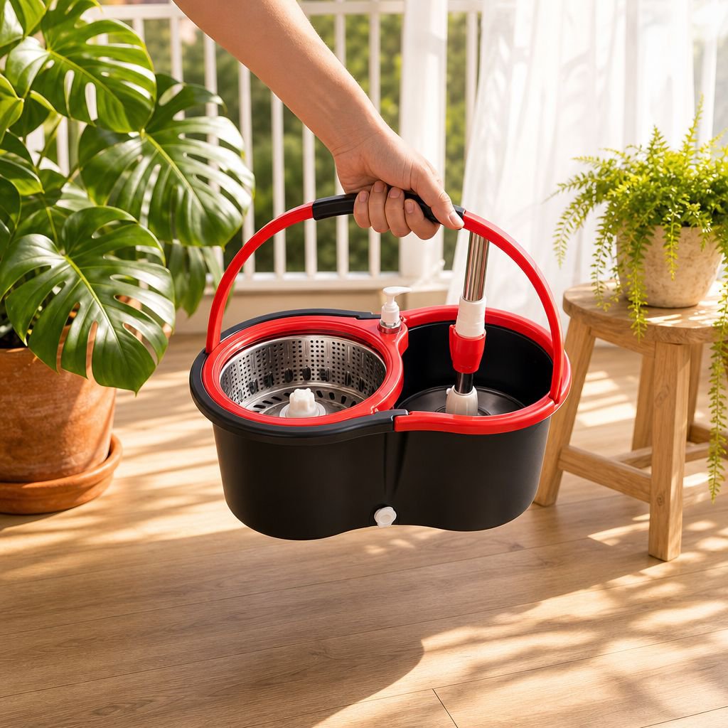 Magic Spin Mop and Bucket Set Household Floor Cleaning Kit