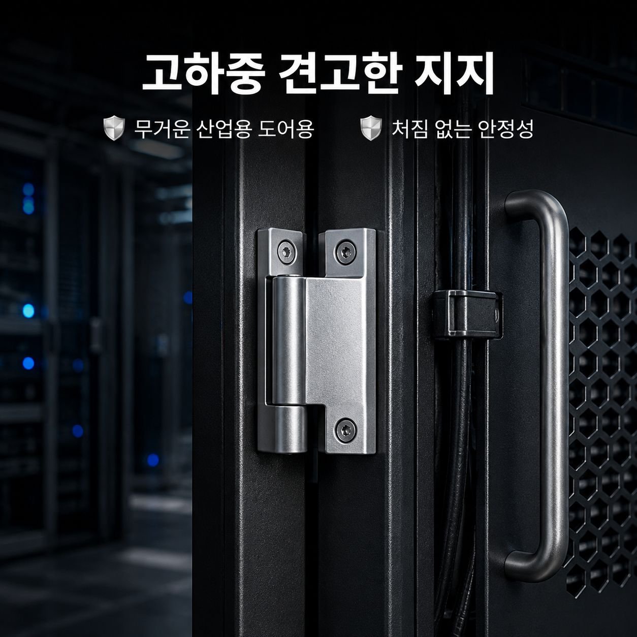 중형 아연 합금 두꺼운 경첩