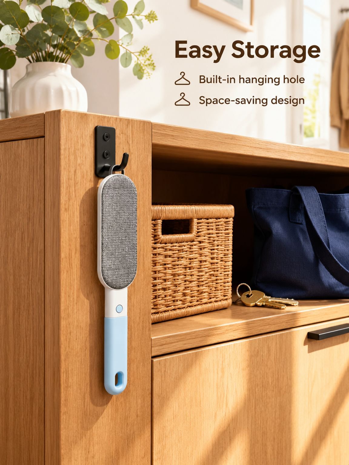Double sided electrostatic brush