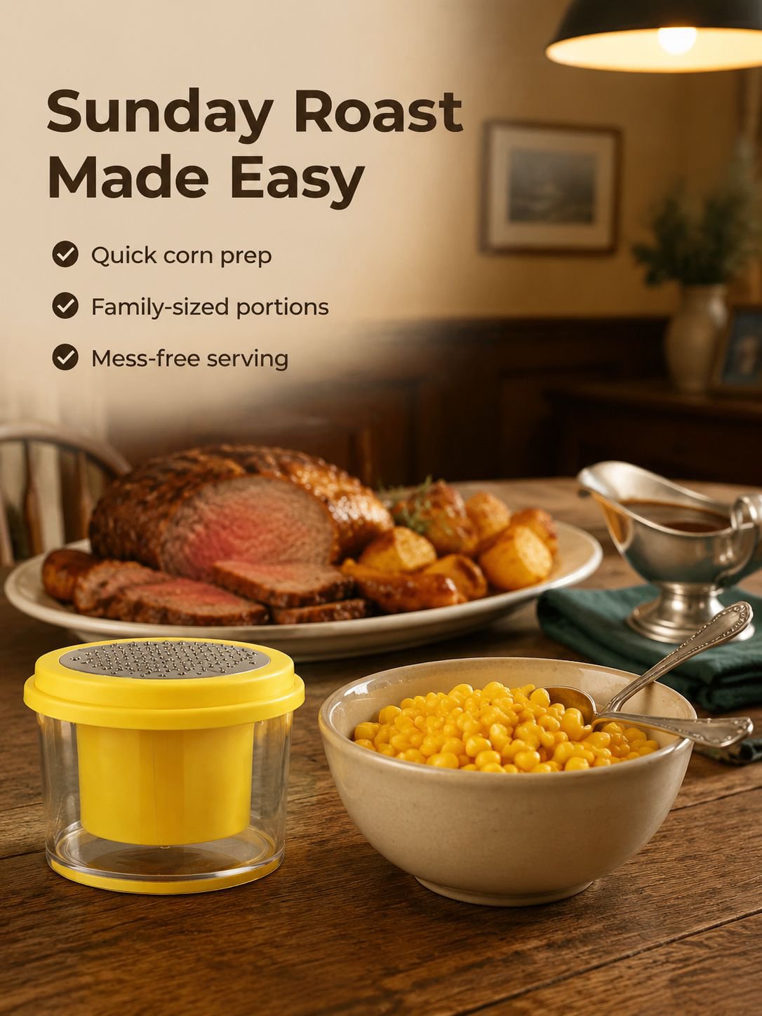 Multifunctional Corn Sheller