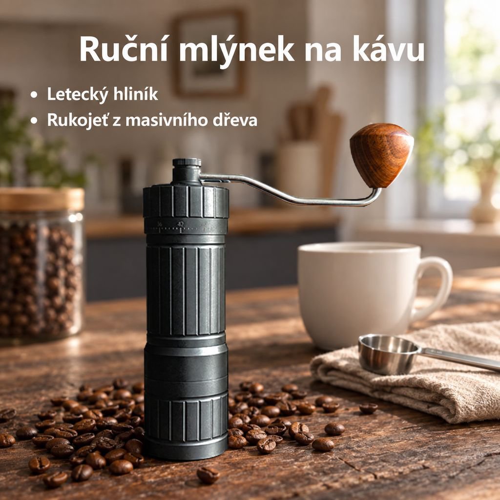 Prémiová ručně mletá kávová zrna