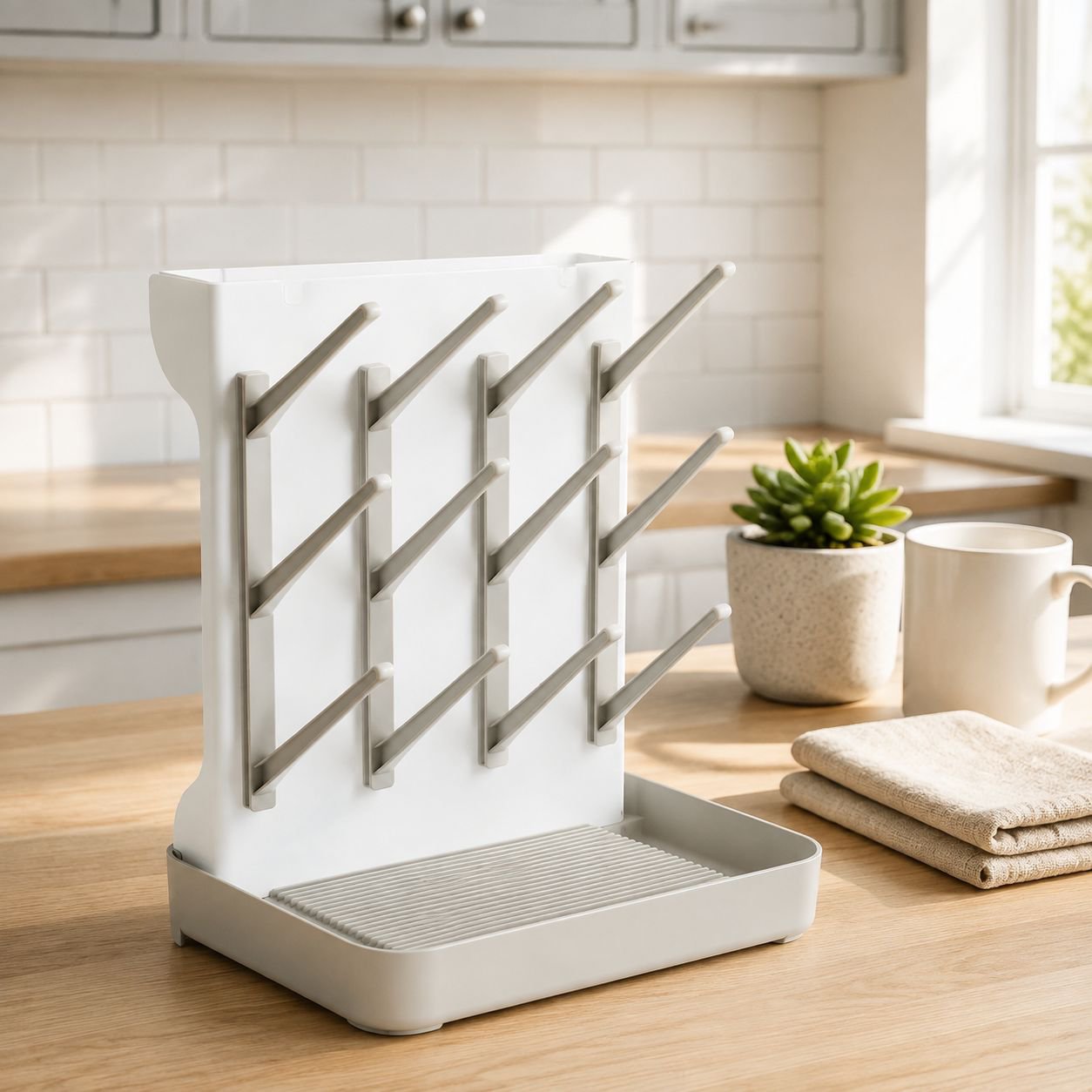 Baby Bottle Storage Draining Rack Filter Drying Stand