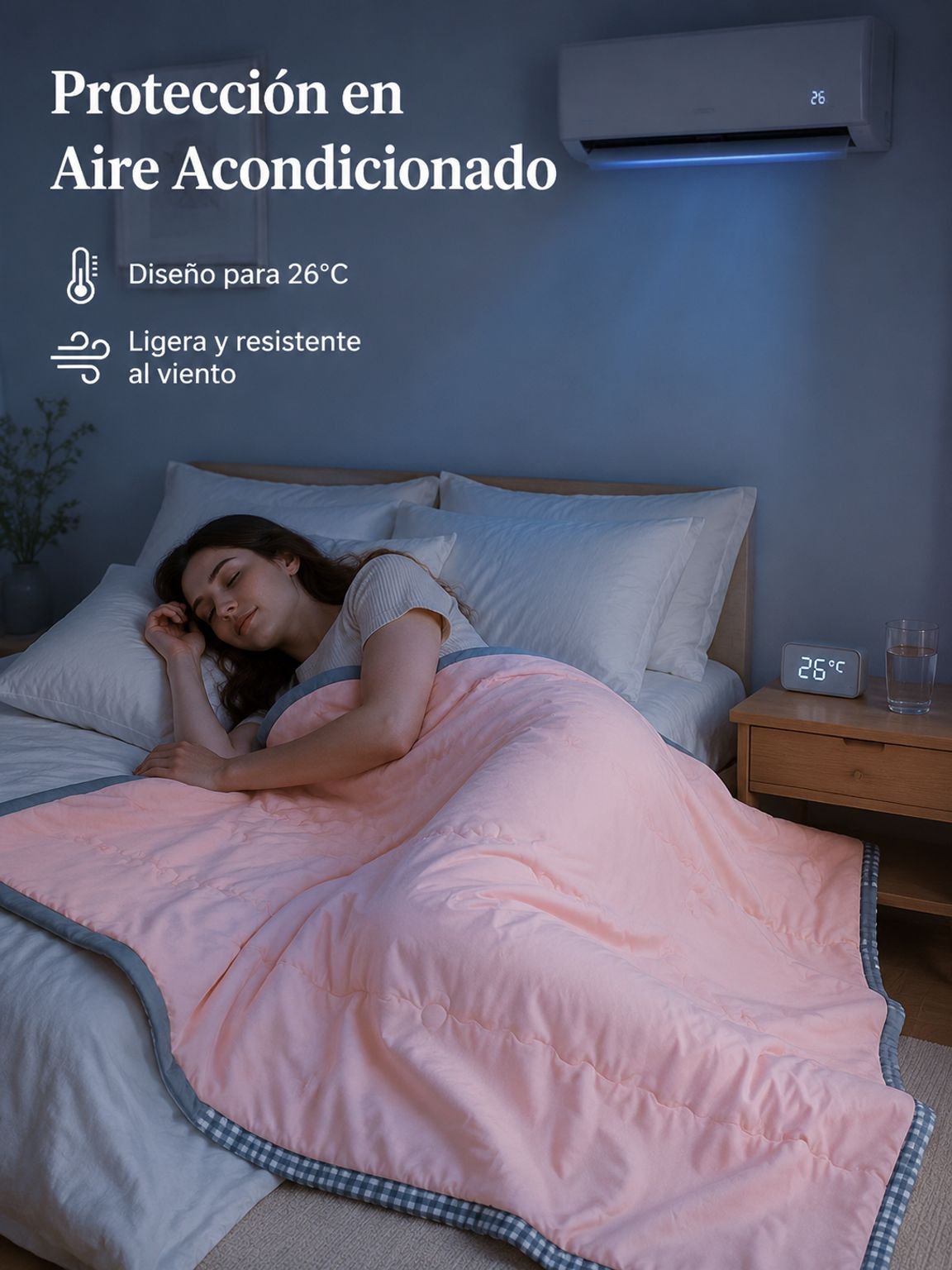Manta de aire acondicionado de verano