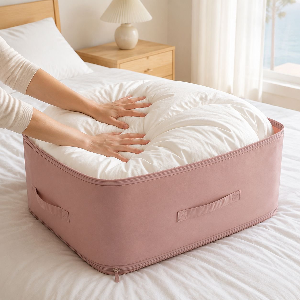 Caja de almacenamiento plegable y multifuncional