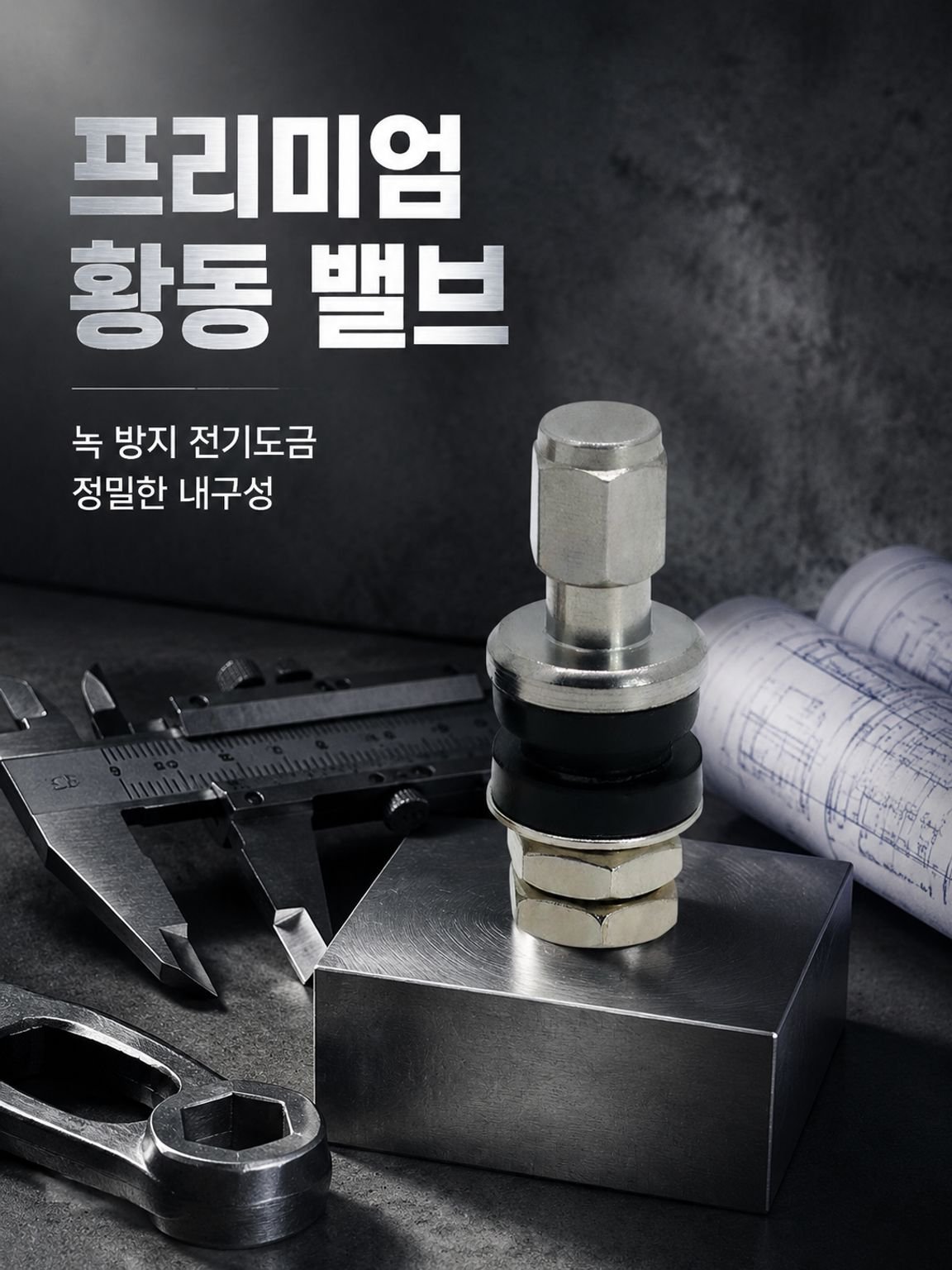 황동 타이어 밸브