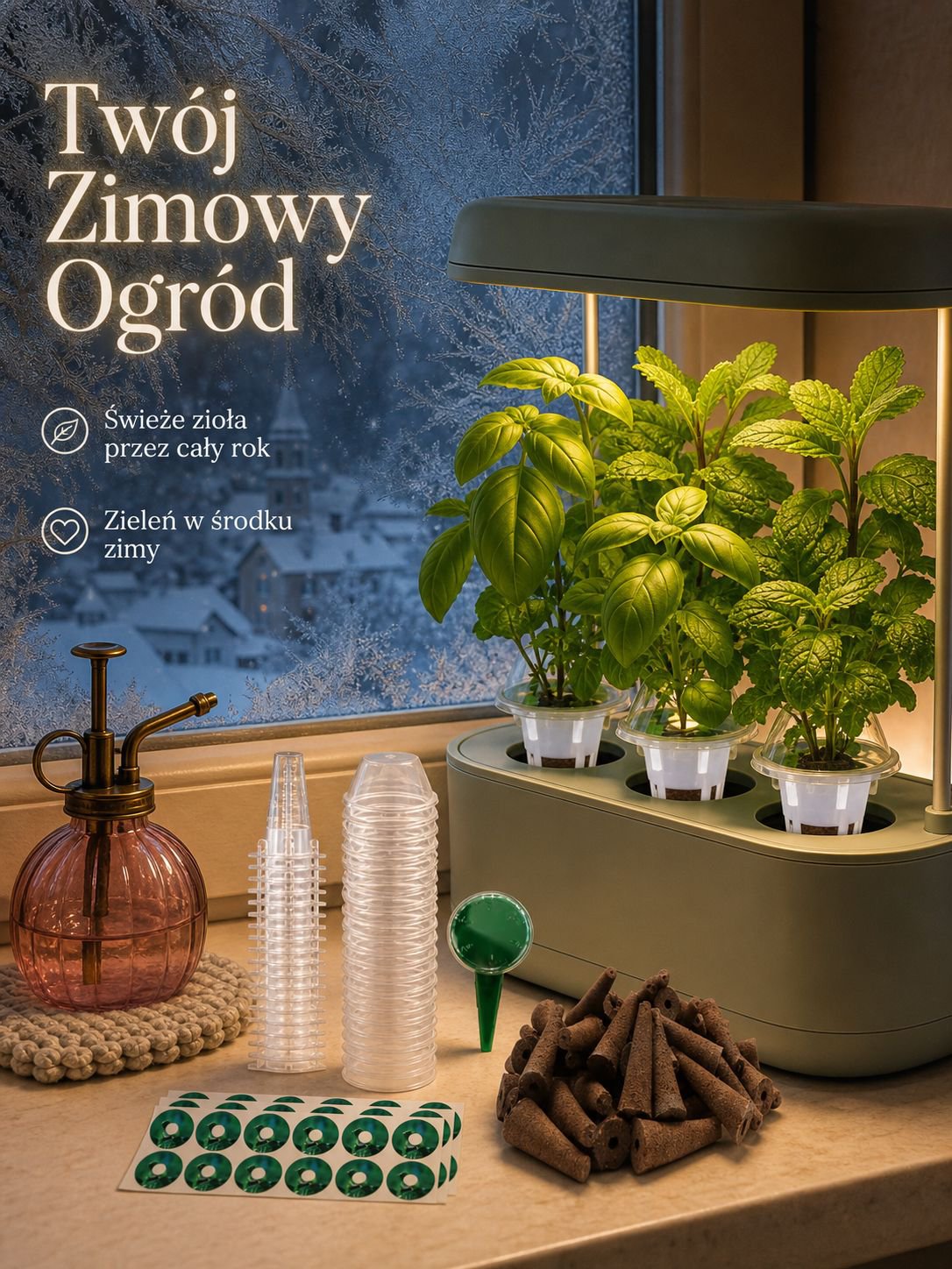 Koszyk do sadzenia w systemie hydroponicznym