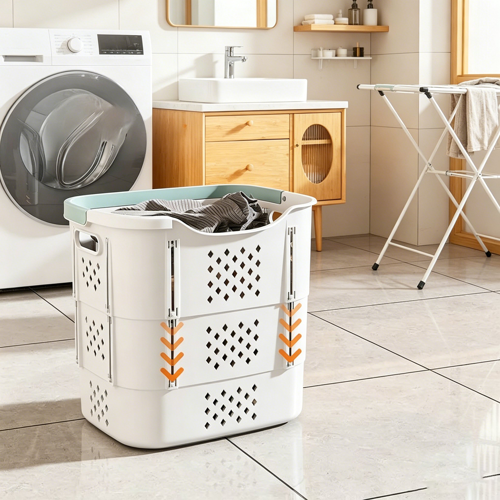 Multilayer Large Capacity Clothing Storage Basket