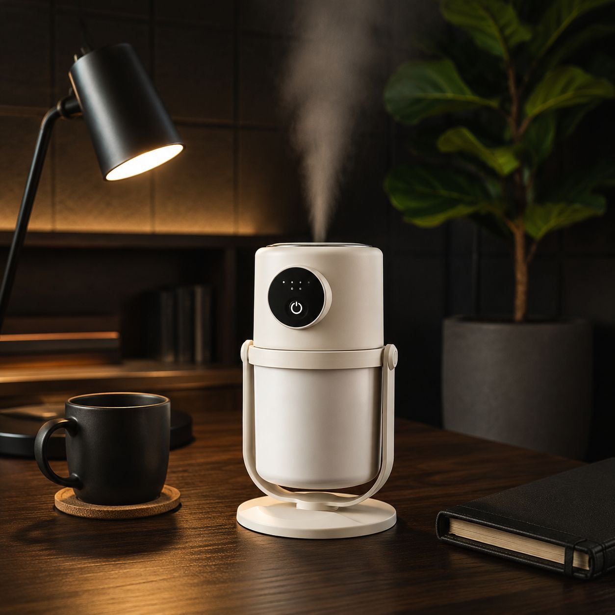 Silent Operation Mini Humidifier for Small Spaces
