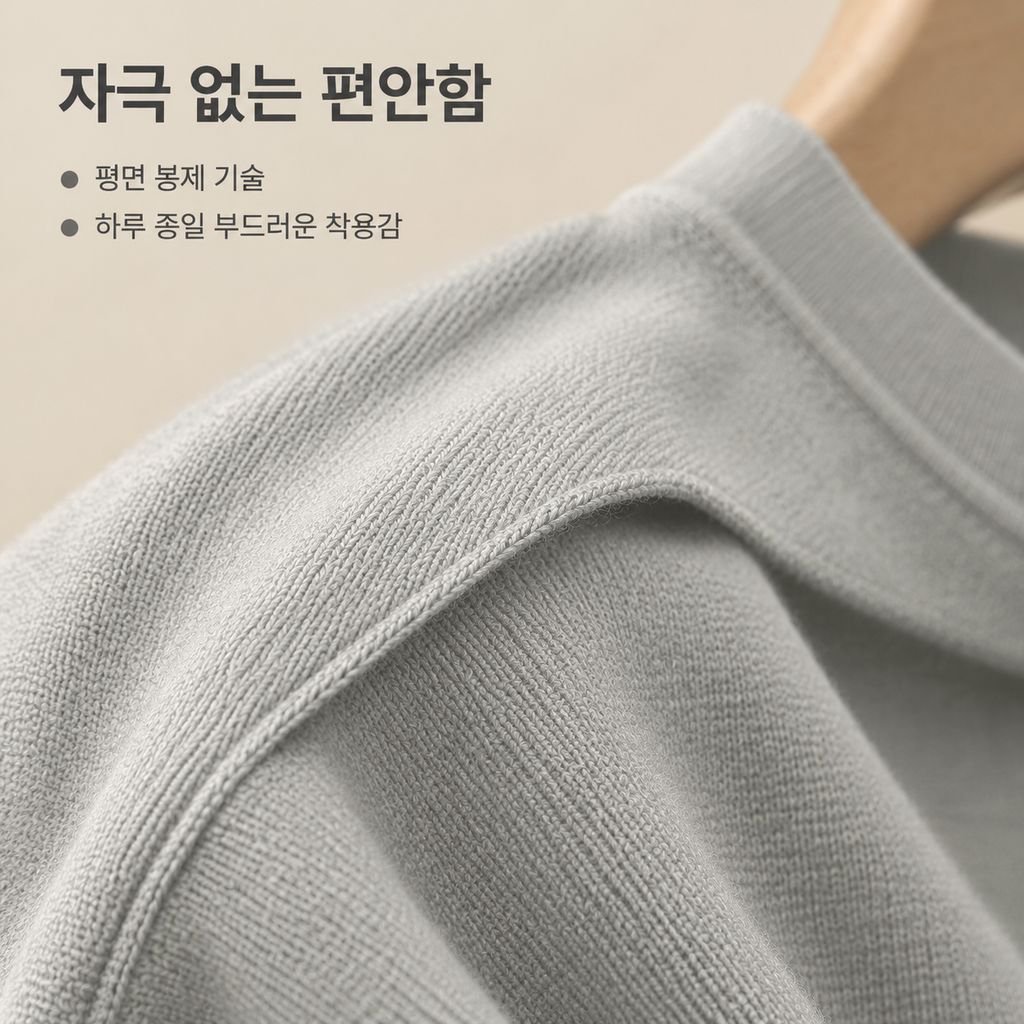 남성 울 모달 헨리넥 니트 스웨터 가을 겨울 데일리 이너웨어 상의