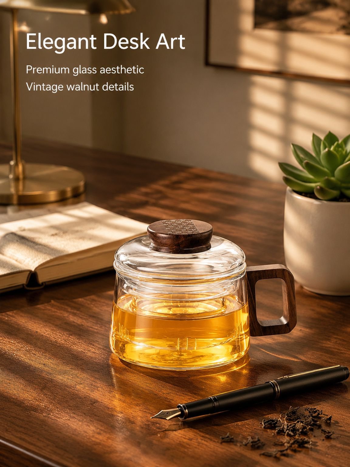 Separable tea filter cup set