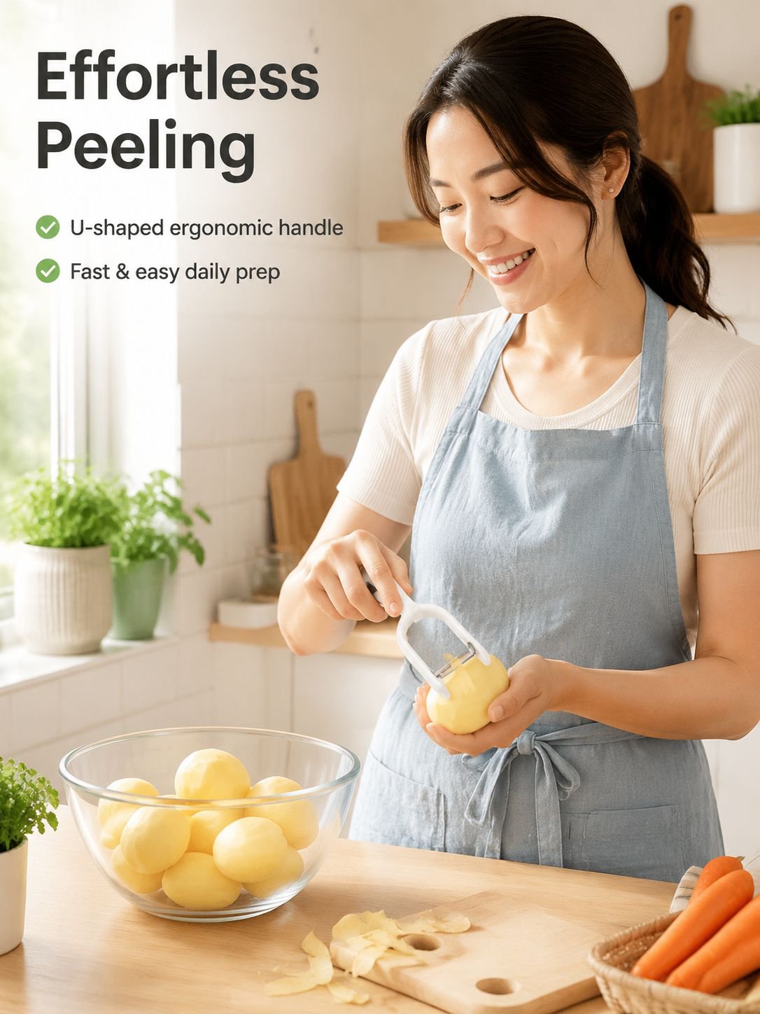 Multi-functional kitchen peeler