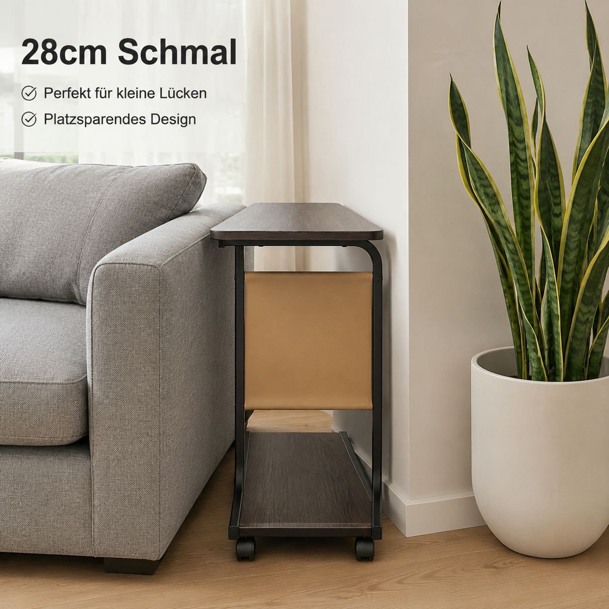 Beweglicher Beistelltisch/Kleiner Couchtisch fürs Wohnzimmer