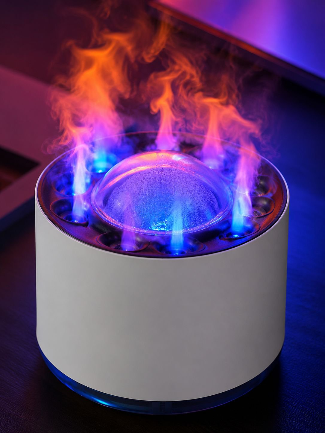 Humidificador moderno de tamaño pequeño para escritorio