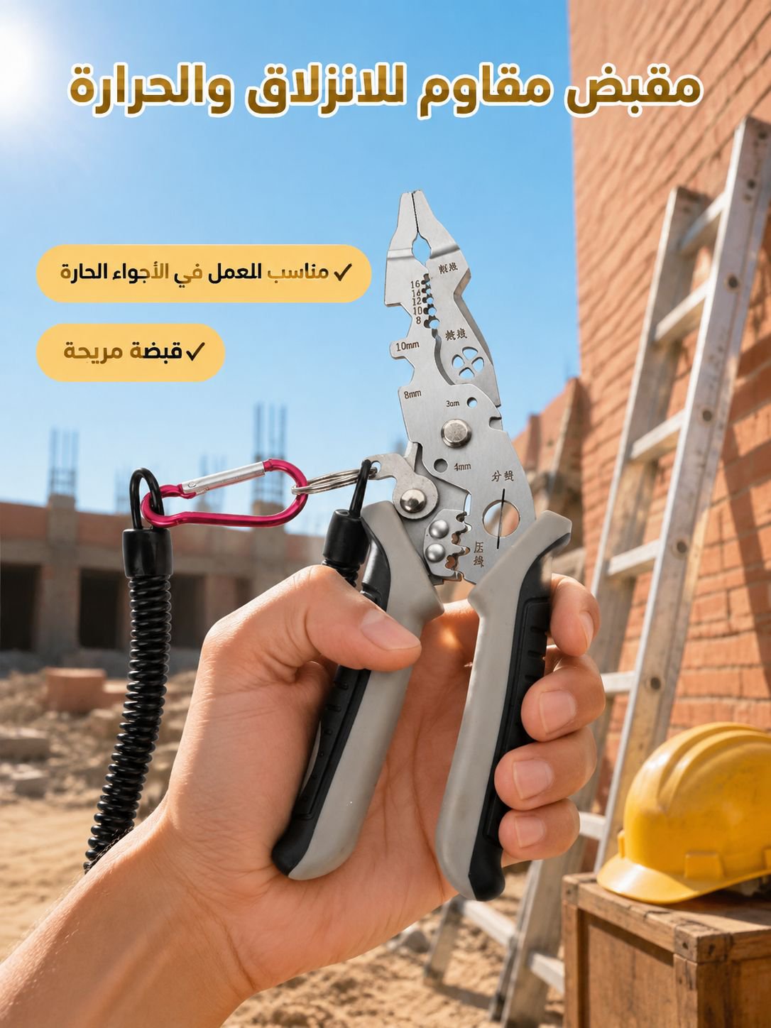 كماشة تقشير الأسلاك متعددة الوظائف