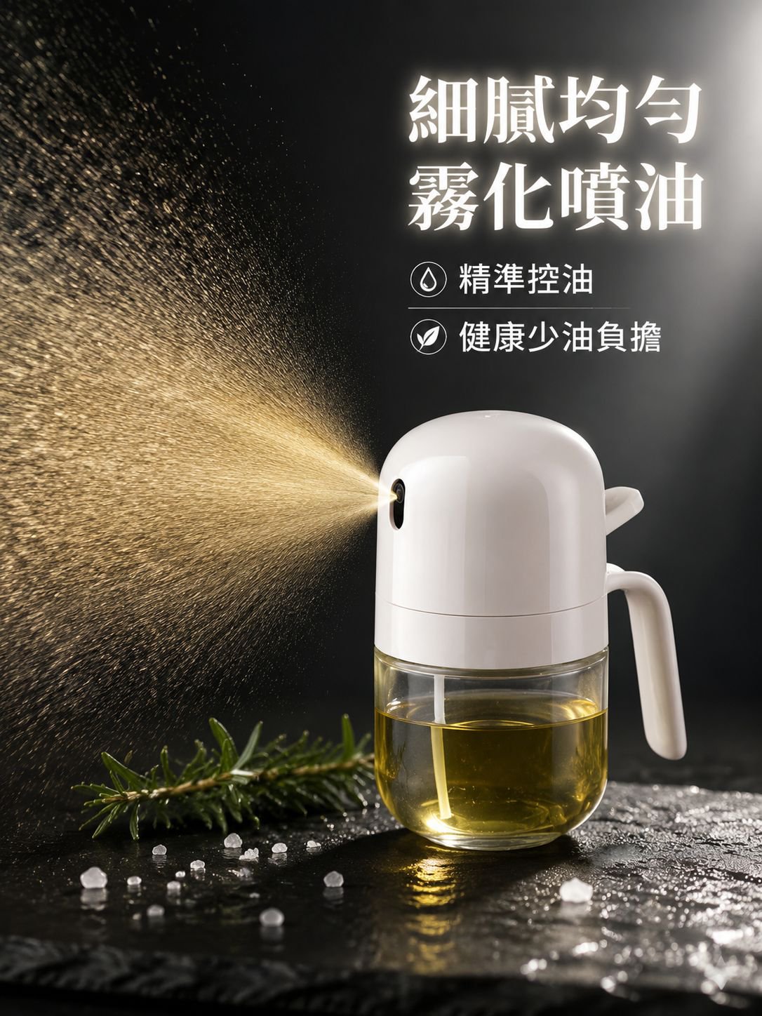 家用防漏厨房雾状喷油壶