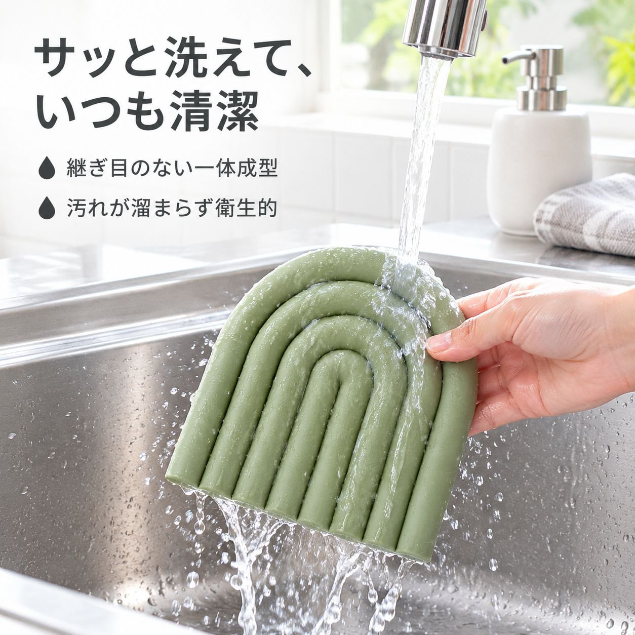 シリコン鍋敷き耐熱マット