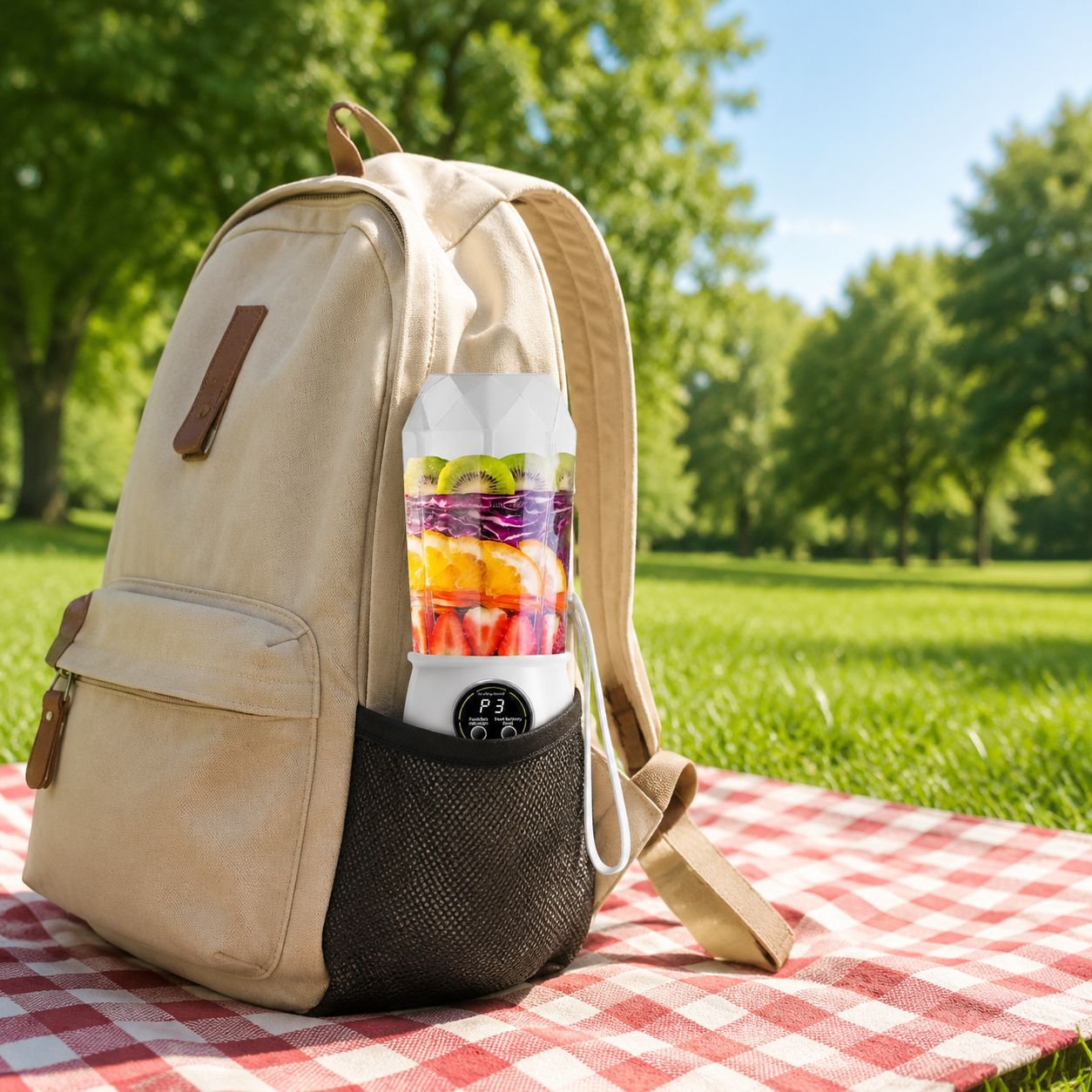 Portable Small Multifunctional Electric Juicer