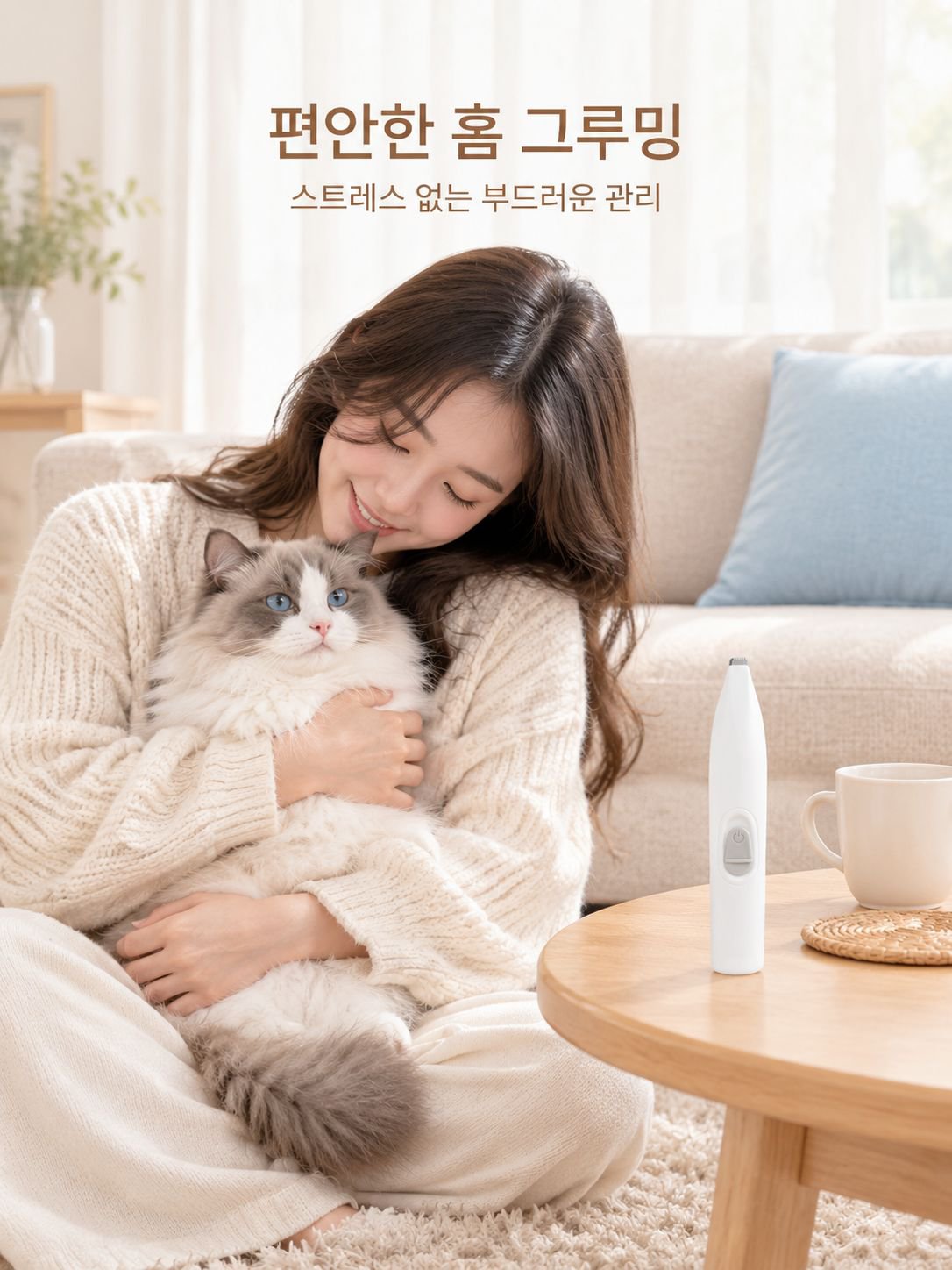 반려동물 발바닥 털 트리머