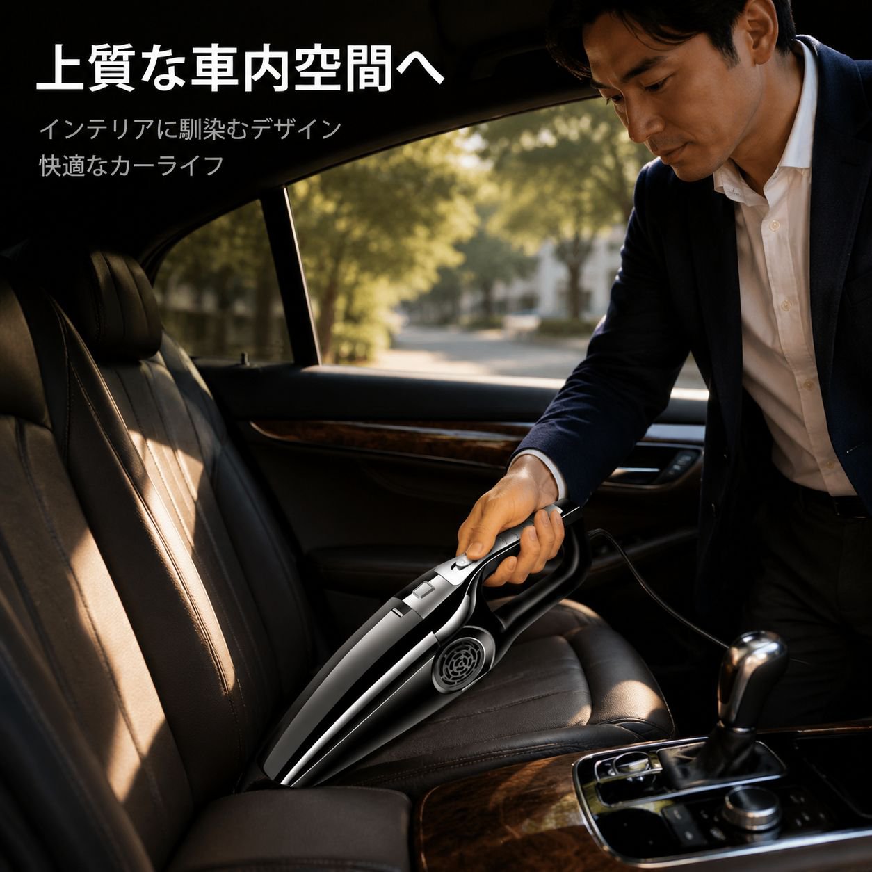 車内クリーニング掃除機（有線タイプ）