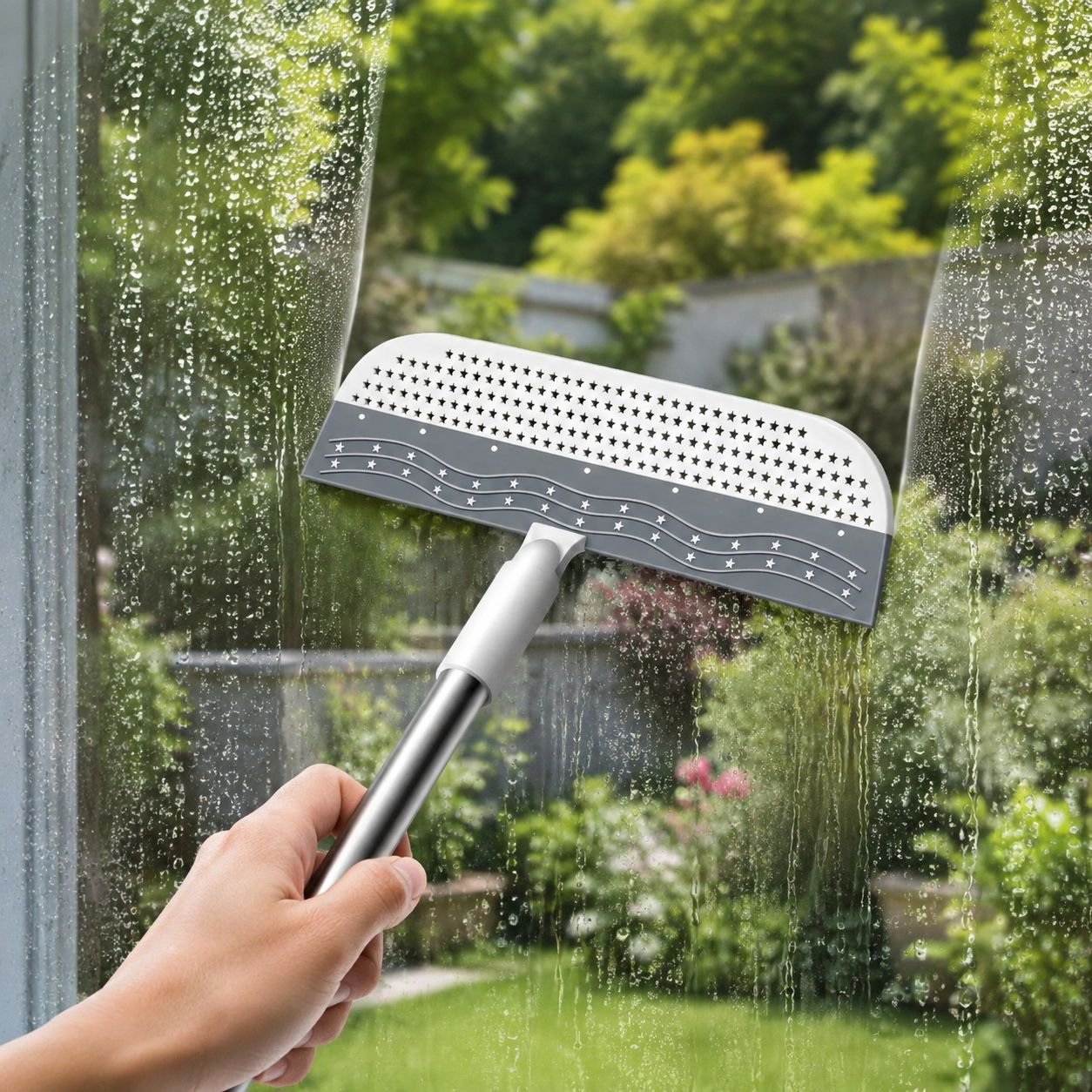 Cleaning Broom with Dustpan