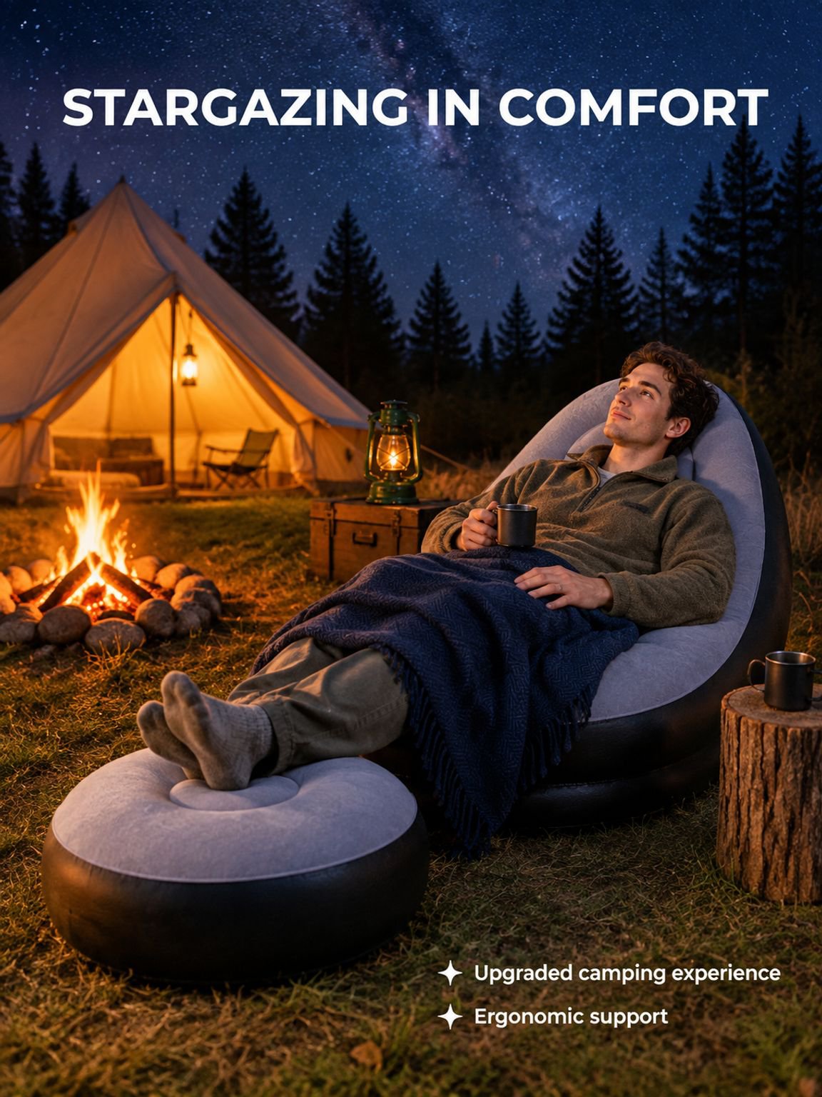 Multifunctional Thickened Inflatable Sofa Chair