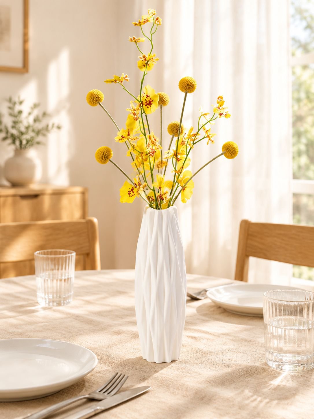 Living Room Durable Faux Vase Decoration