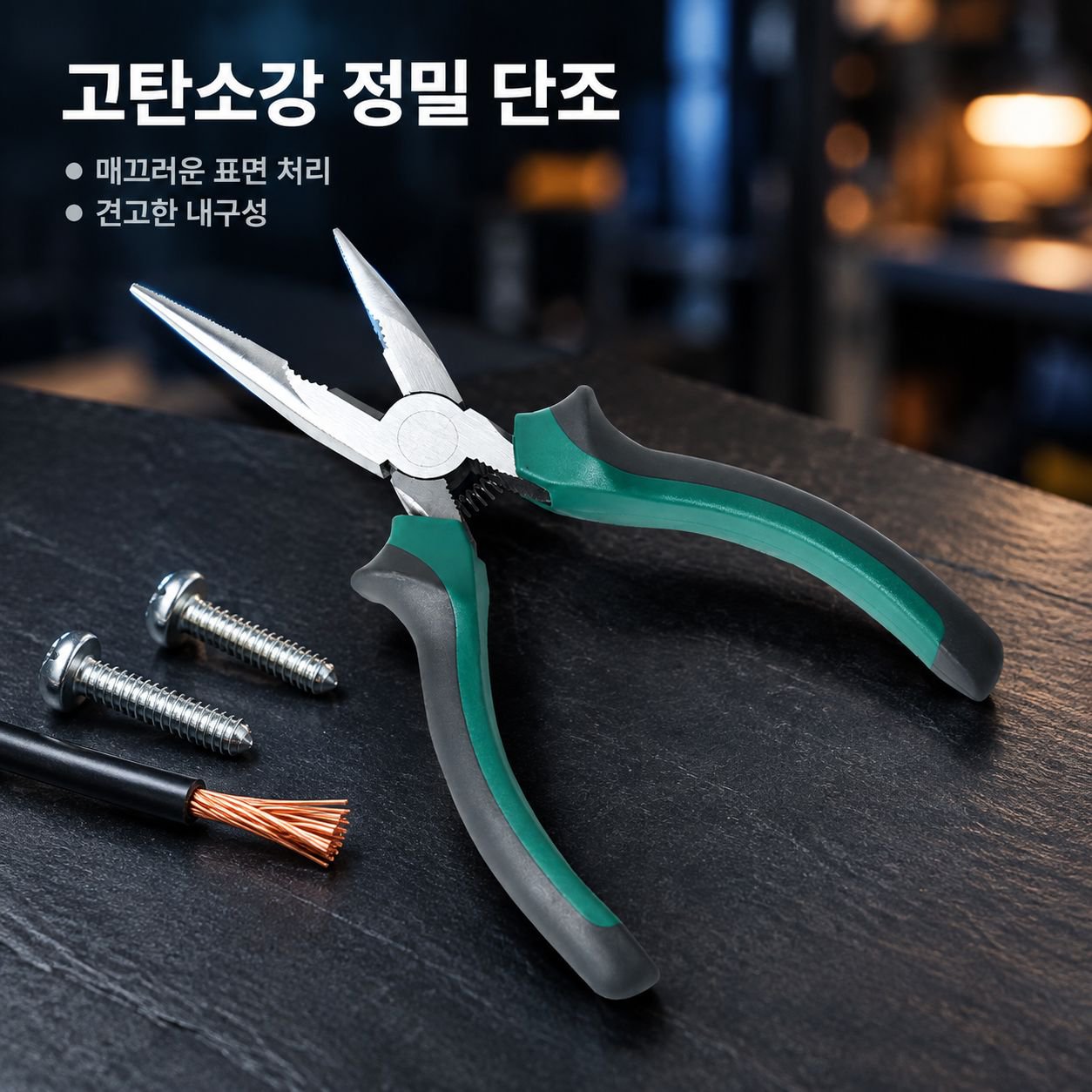 미국식 롱노즈 콤비네이션 플라이어