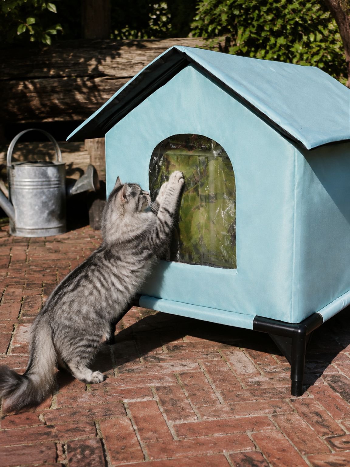 Kattenhuis voor tuin en terras
