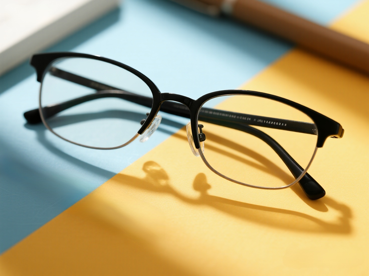 Sportliche 2-in-1 selbsttönende Lesebrille mit UV-Schutz.