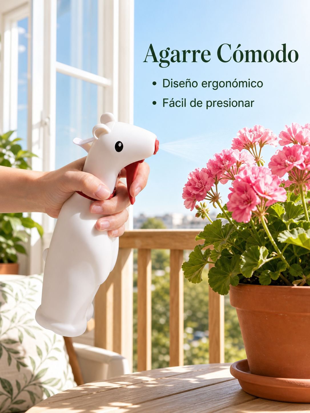 Rociador Manual para Plantas y Flores