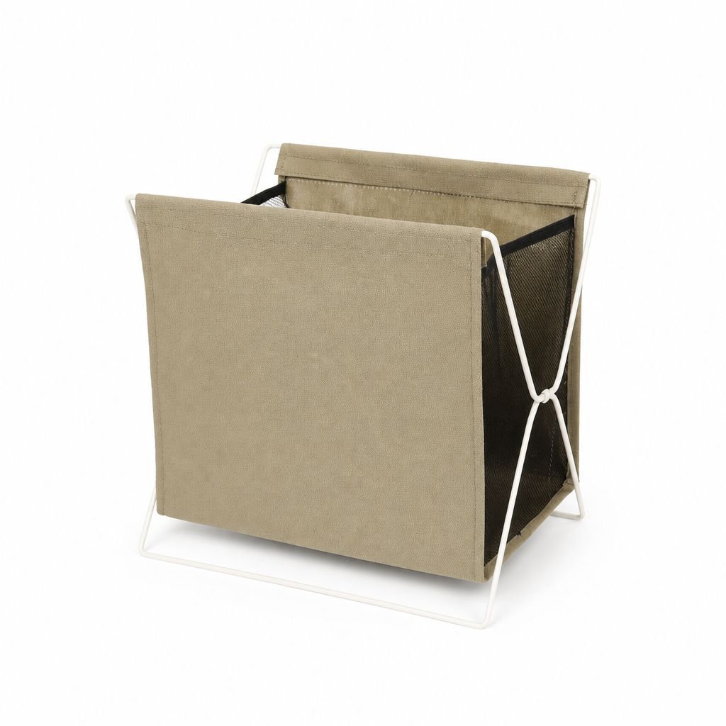 Large Capacity Foldable Iron Frame Laundry Basket
