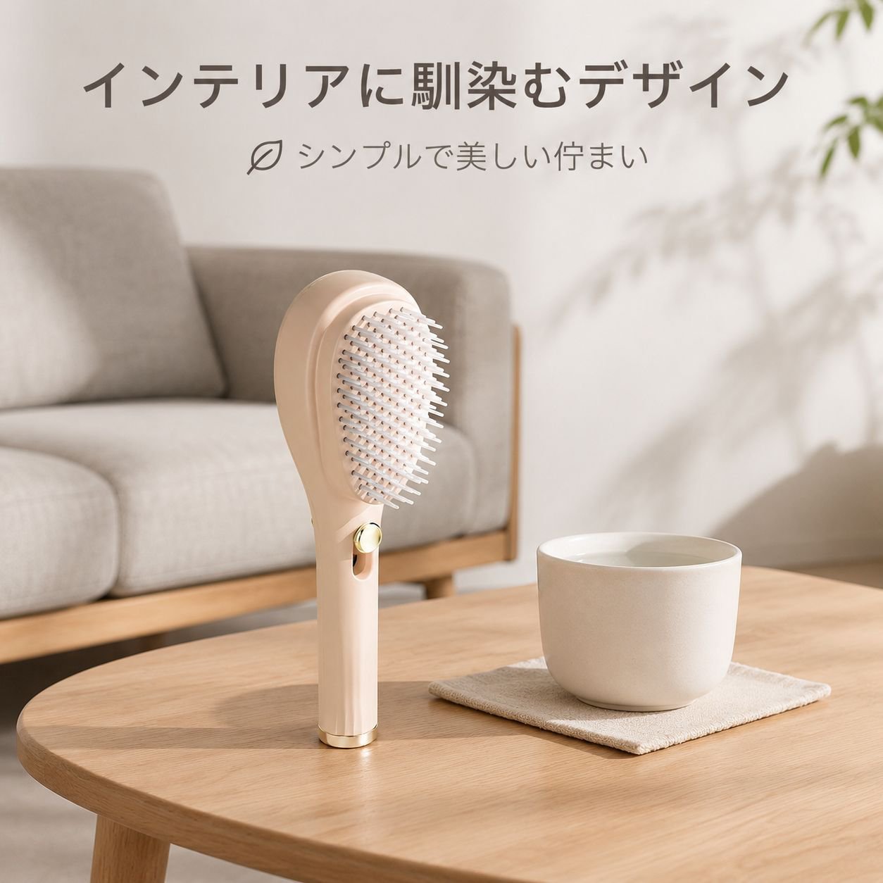 ワンクリックで脱毛できる伸縮式マジックコーム