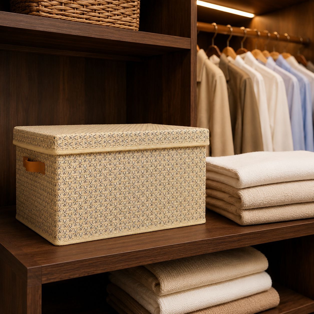 Convenient Clothes Organizer Box with Baskets