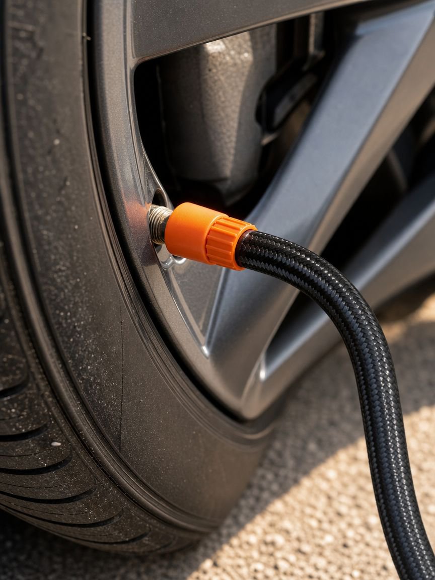 Inflador eléctrico multifuncional para automóviles y bicicletas